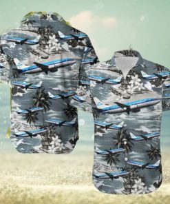 KLM Royal Dutch Airlines Boeing 737 306 Hawaiian Shirt