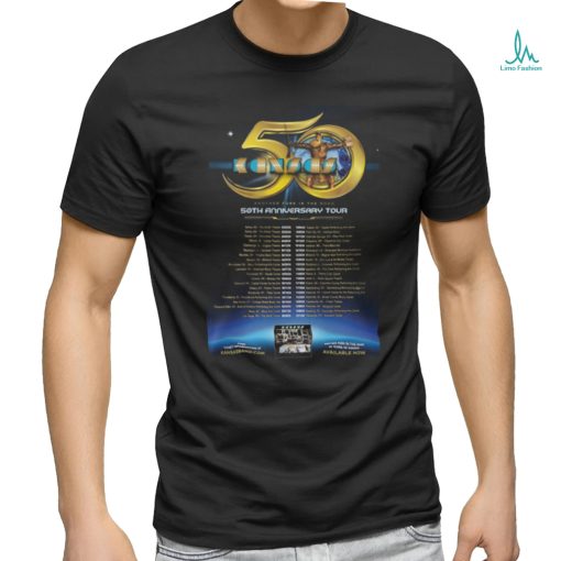 Kansas Another Fork in The Road 50th Anniversary Tour 2024 T Shirts