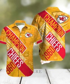 Kansas City Chiefs 2024 Super Bowl Bound Champions Fan Gifts Hawaiian Shirt