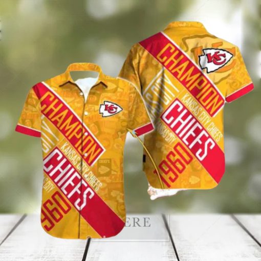 Kansas City Chiefs 2024 Super Bowl Bound Champions Fan Gifts Hawaiian Shirt