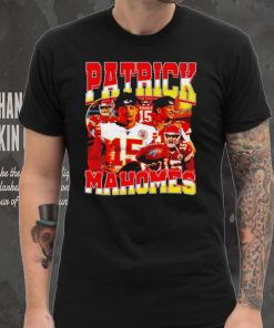Kansas City Chiefs Patrick Mahomes number 15 professional football player honors shirt