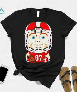 Kansas City Chiefs Travis Kelce Chibi Football shirt