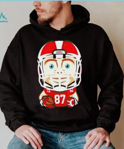 Kansas City Chiefs Travis Kelce Chibi Football shirt