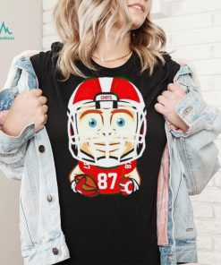 Kansas City Chiefs Travis Kelce Chibi Football shirt