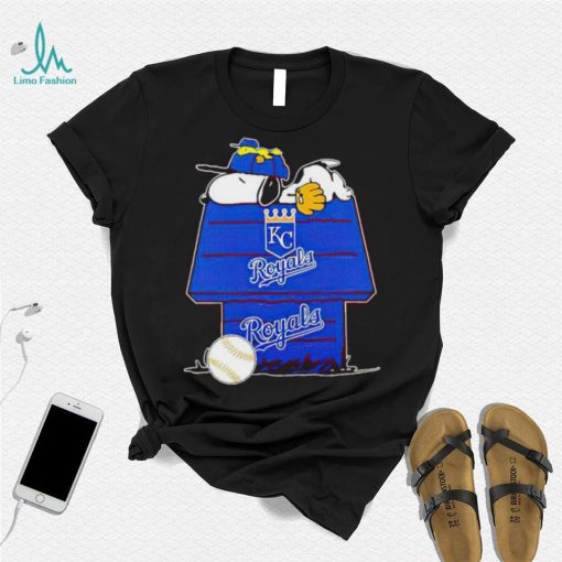 Kansas City Royals Snoopy And Woodstock The Peanuts Baseball shirt