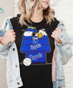 Kansas City Royals Snoopy And Woodstock The Peanuts Baseball shirt