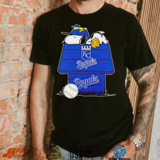 Kansas City Royals Snoopy And Woodstock The Peanuts Baseball shirt