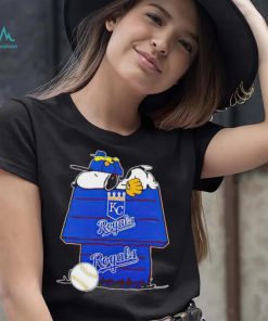 Kansas City Royals Snoopy And Woodstock The Peanuts Baseball shirt