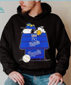 Kansas City Royals Snoopy And Woodstock The Peanuts Baseball shirt