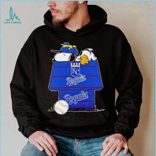 Kansas City Royals Snoopy And Woodstock The Peanuts Baseball shirt