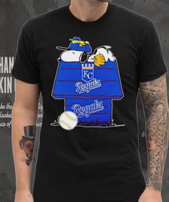 Kansas City Royals Snoopy And Woodstock The Peanuts Baseball shirt