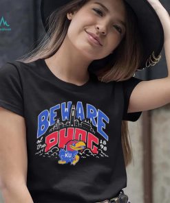 Kansas Jayhawks basketball beware of the Phog logo shirt