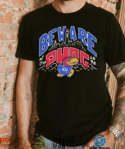Kansas Jayhawks basketball beware of the Phog logo shirt