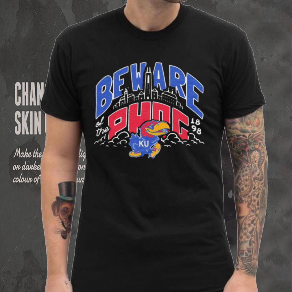 Kansas Jayhawks basketball beware of the Phog logo shirt Kansas Jayhawks basketball beware of the Phog logo shirt