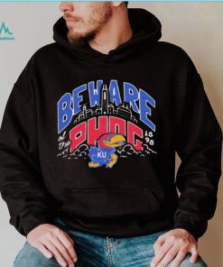 Kansas Jayhawks basketball beware of the Phog logo shirt
