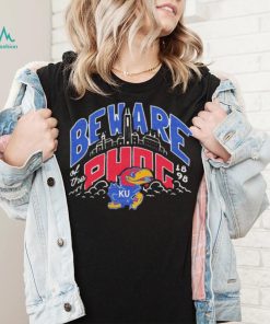 Kansas Jayhawks basketball beware of the Phog logo shirt