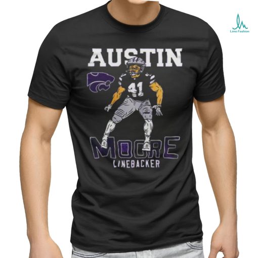 Kansas State Football Austin Moore Linebacker shirt