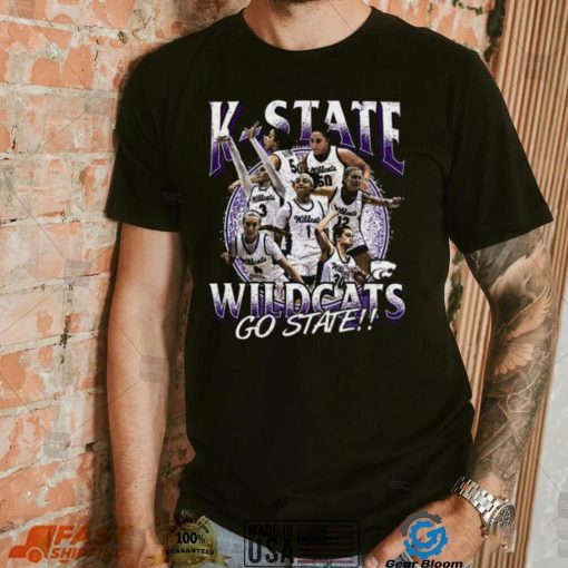 Kansas State NCAA Women’s Basketball 2023 – 2024 Post Season T Shirt