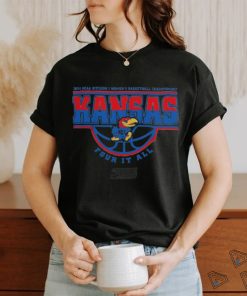 Kansas Team 2024 NCAA Division I Women’s Basketball Champion Four It All March Madness shirt