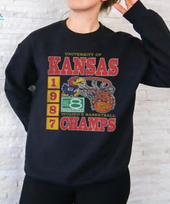 Kansas Women’s Basketball 1987 Big Eight Champs Shirt