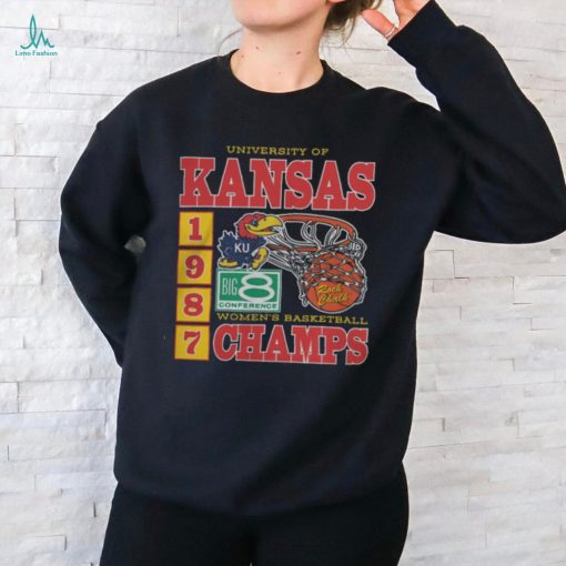 Kansas Women’s Basketball 1987 Big Eight Champs Shirt