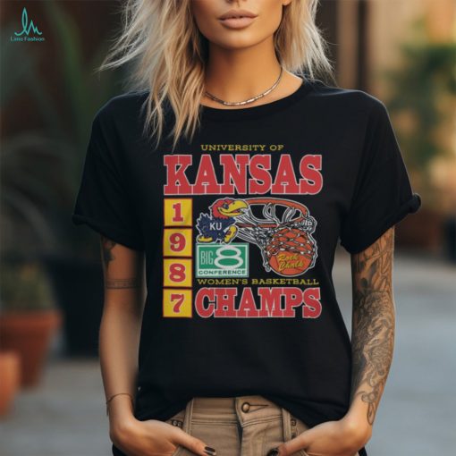 Kansas Women’s Basketball 1987 Big Eight Champs Shirt