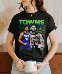 Karlanthony Towns Collage T shirt