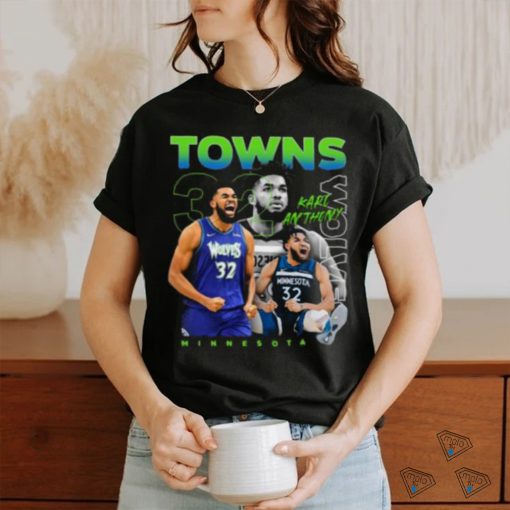Karlanthony Towns Collage T shirt