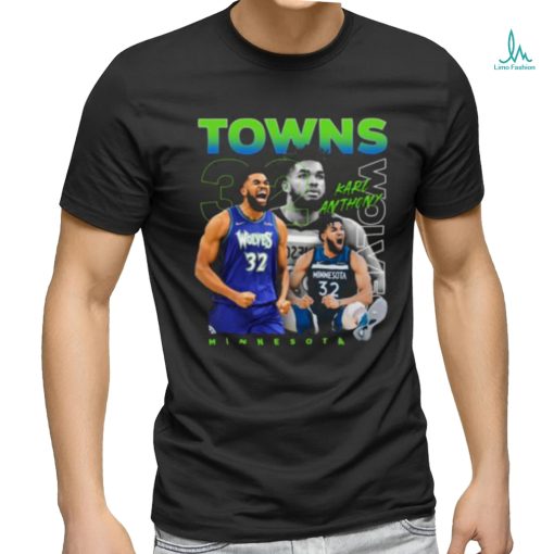 Karlanthony Towns Collage T shirt