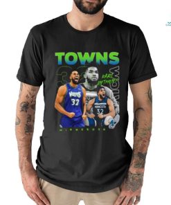 Karlanthony Towns Collage T shirt