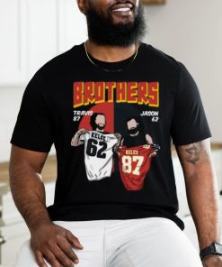 Kelce Brothers Comic Style T shirt