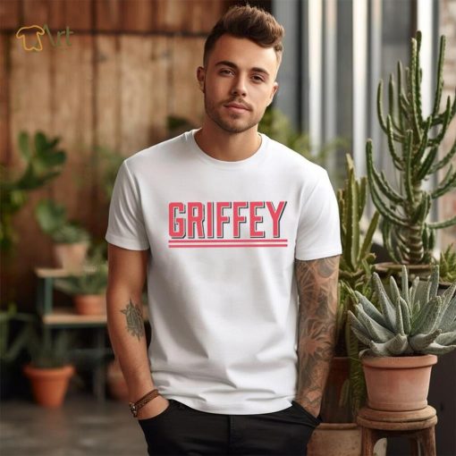 Ken Griffey Sr Cincinnati team name text shirt