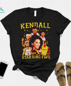 Kendal starting five shirt