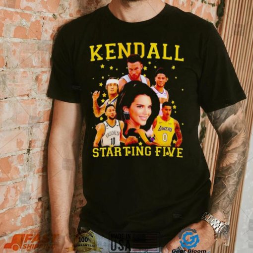 Kendal starting five shirt