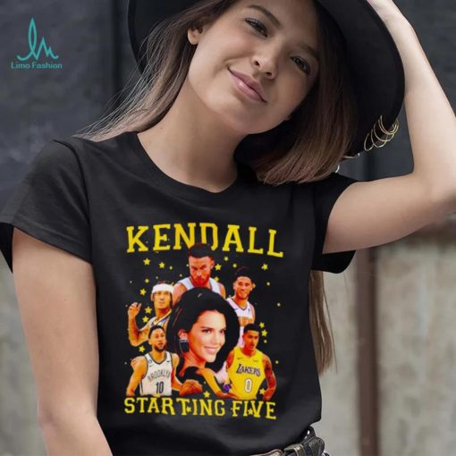 Kendal starting five shirt