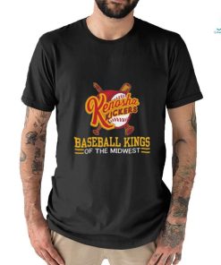 Kenosha Kickers Slogan Baseball Kings Of The Midwest T shirt