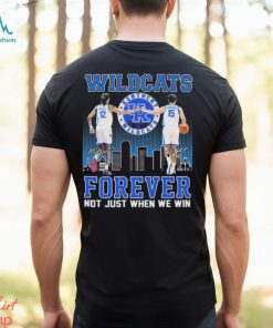 Kentucky Wildcats Antonio Reeves And Reed Sheppard Forever Not Just When We Win Signatures Shirt