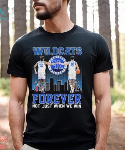 Kentucky Wildcats Antonio Reeves And Reed Sheppard Forever Not Just When We Win Signatures Shirt