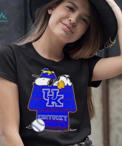 Kentucky Wildcats Snoopy And Woodstock The Peanuts Baseball shirt