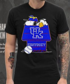 Kentucky Wildcats Snoopy And Woodstock The Peanuts Baseball shirt