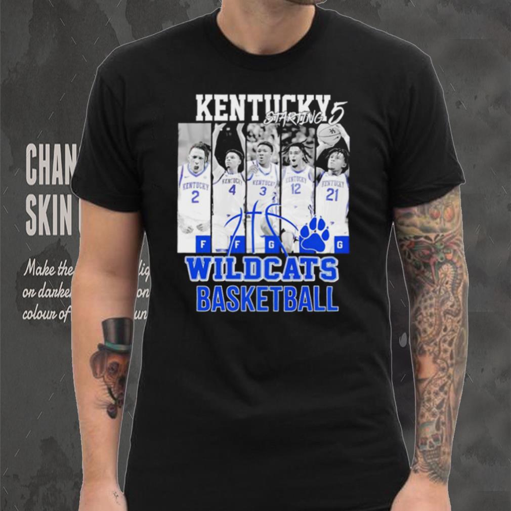 Kentucky starting 5 Wildcats basketball players shirt Kentucky starting 5 Wildcats basketball players shirt