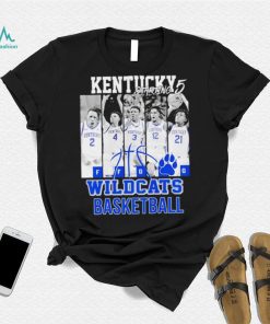 Kentucky starting 5 Wildcats basketball players shirt