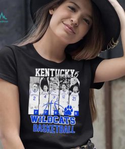 Kentucky starting 5 Wildcats basketball players shirt