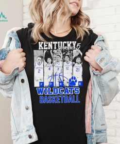 Kentucky starting 5 Wildcats basketball players shirt