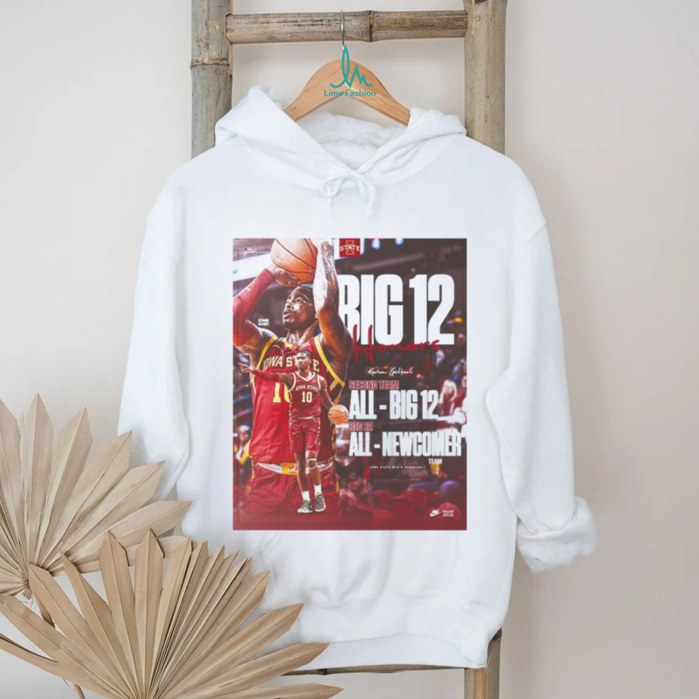 Keshon Gilbert All big 12 Second Team Big 12 All newcomer Team T shirt Keshon Gilbert All big 12 Second Team Big 12 All newcomer Team T shirt