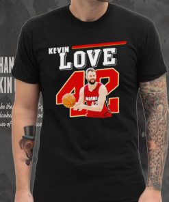 Kevin Love 42 Miami Heat Basketball shirt