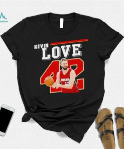 Kevin Love 42 Miami Heat Basketball shirt