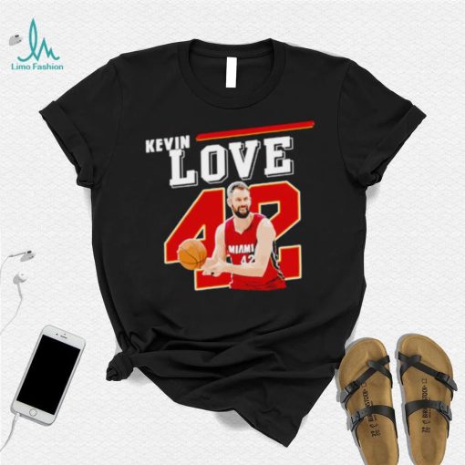 Kevin Love 42 Miami Heat Basketball shirt