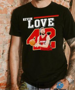 Kevin Love 42 Miami Heat Basketball shirt