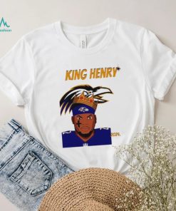 King Derrick Henry Baltimore Ravens Football 2024 logo shirt